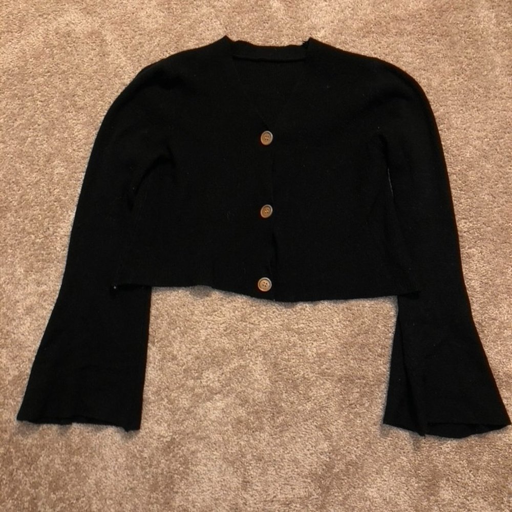 Sweater crop top